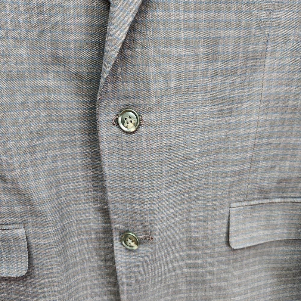 Tommy Hilfiger Conrad Sport Coat Mens 38S 38‎ Short Purple Plaid TH Flex Office - Picture 7 of 12
